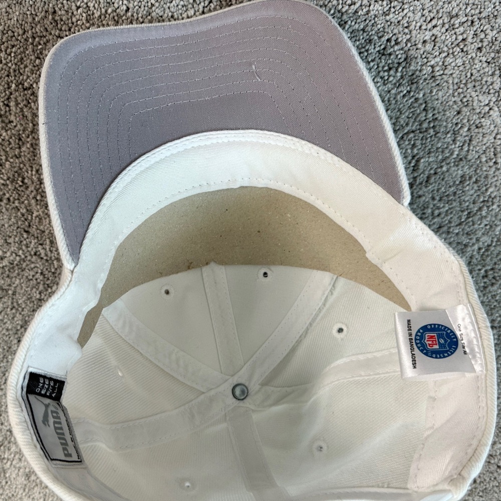Puma San Francisco 49ers Hat Mens OSFA White Good - Picture 4 of 5